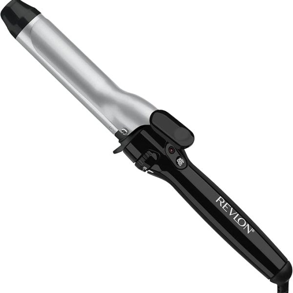 Revlon Perfect Heat Triple Ceramic Curling Iron, For Silky Smooth Tousled Curls, 1-1/4 in