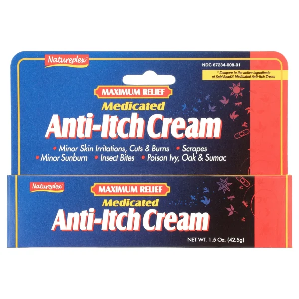 Maximum Relief Medicated Anti-Itch Cream 1.5 oz