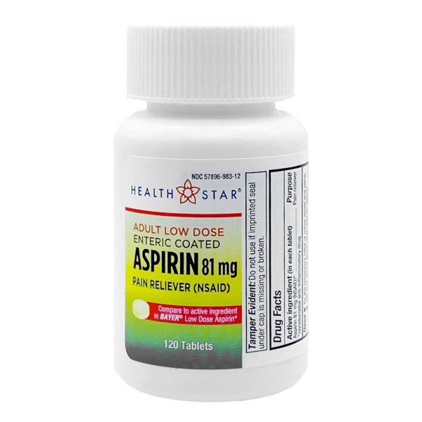 Health Star Low Dose Aspirin 81mg
